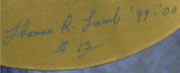 Signed and Numbered Detail of Healing Disc